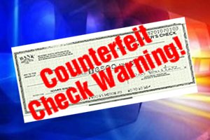 Beware of  Fraudulent Counterfeit Check