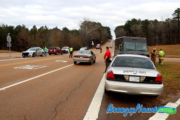 Two Vehicle MVA at 35 and 19