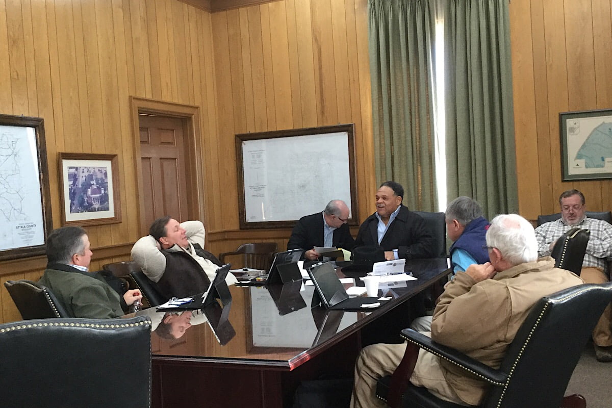 Attala County Supervisors appoint new board president (video)