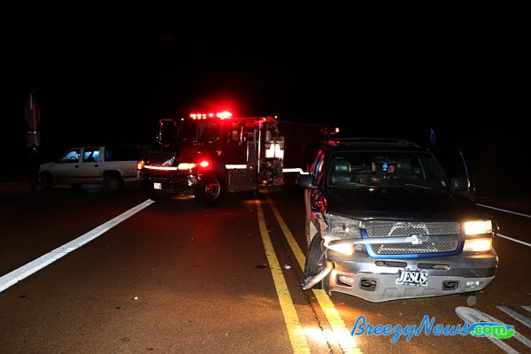 Crash at 35 and 19 Sends One to Hospital