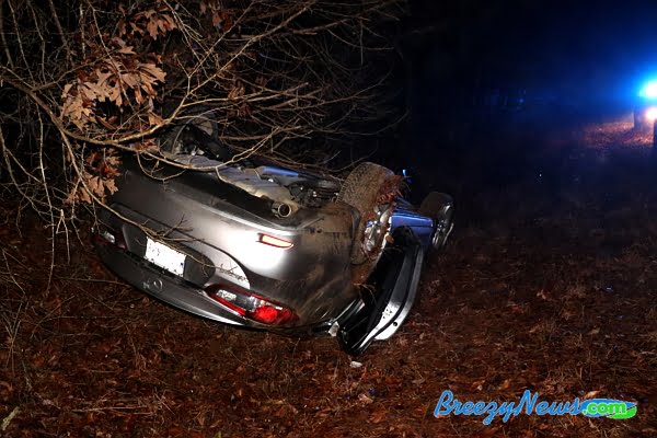 Rollover on Highway 14 East