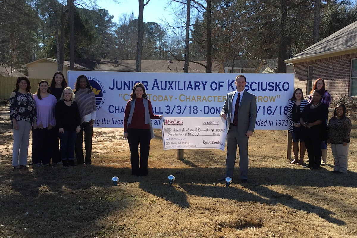 Local business donates $1,000 to Kosciusko Junior Auxiliary