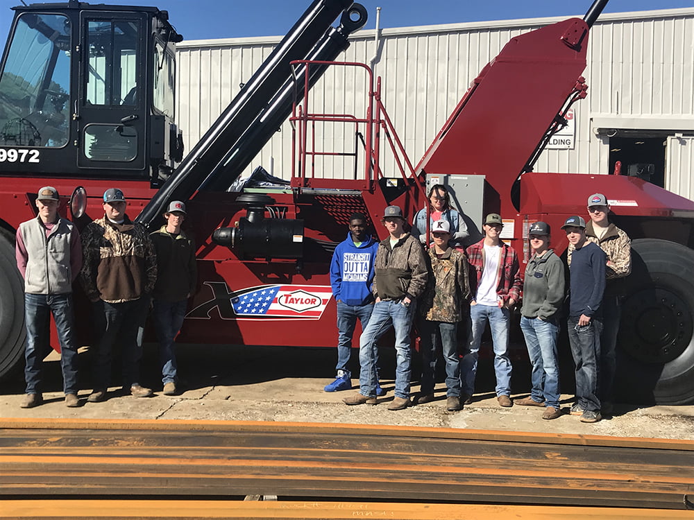 CTC students tour Taylor Machines in Louisville