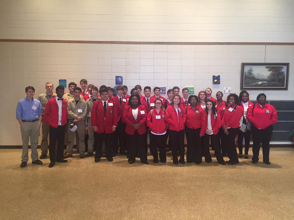 CTC students compete in district contest