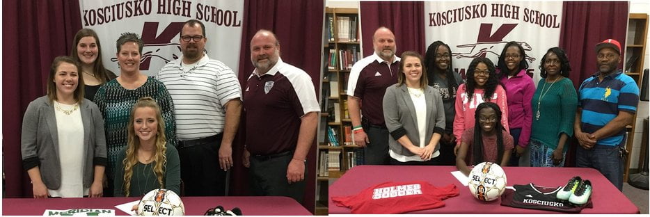 Two whippet soccer players sign with local community colleges