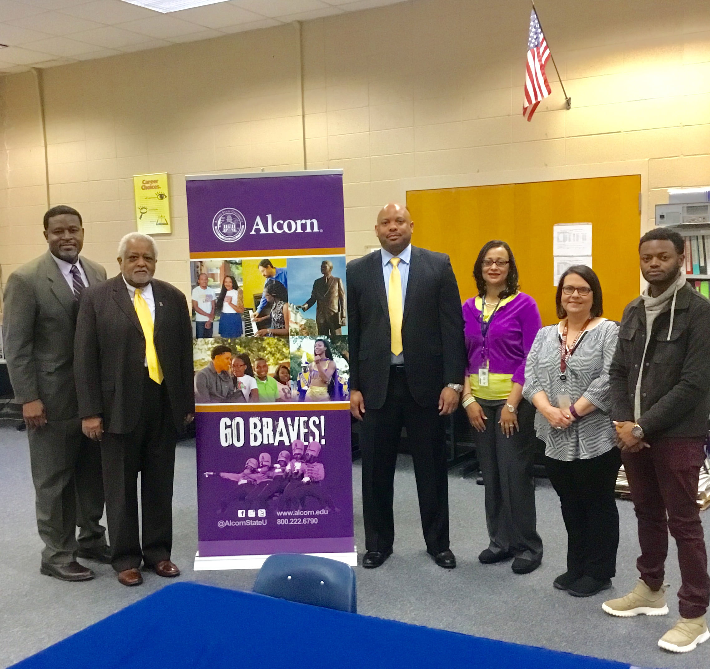 McAdams hosts Alcorn State for high school tour stop