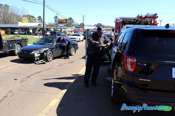 Two Car MVA on Highway