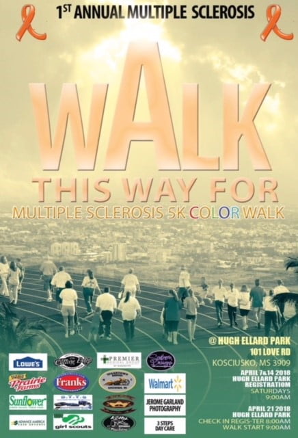 Color Walk for MS set for April 21