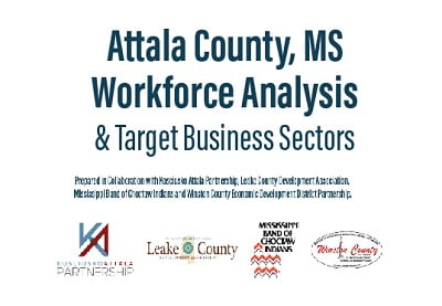 Workforce Analysis presented by The Kosciusko Attala Partnership