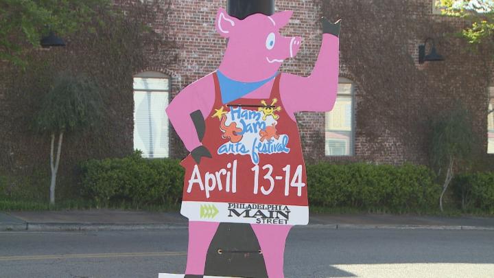 Ham Jam Festival preparations in Philadelphia