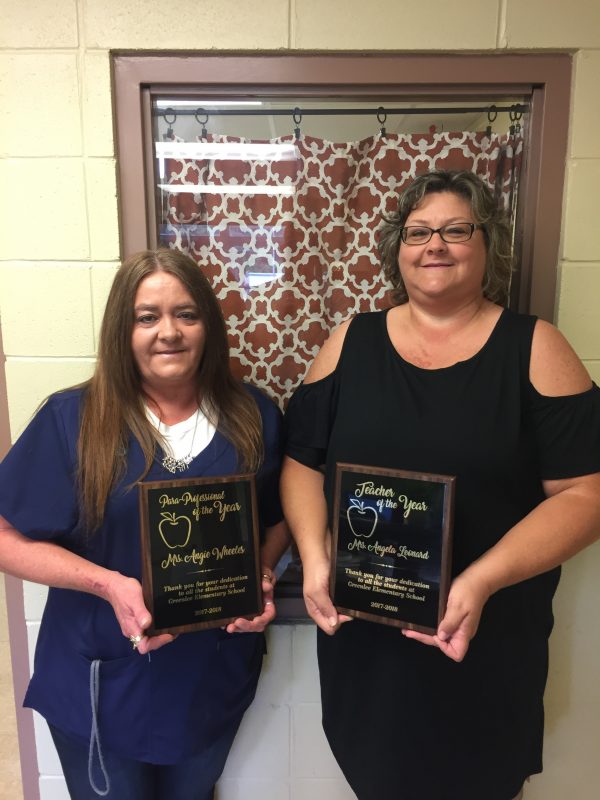 Greenlee Elementary annouces Teacher of the Year