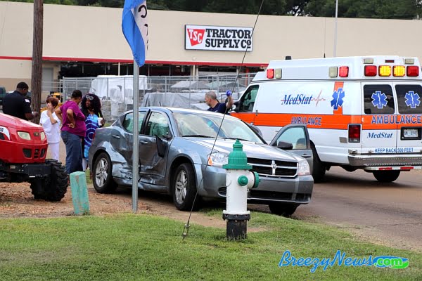 Four Sent to Hospital After Afternoon MVA