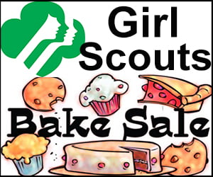 Girl Scouts Hold a Bake Sale