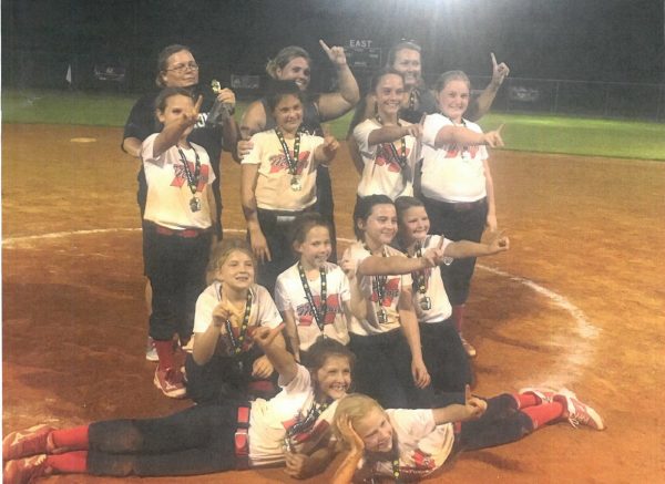 Local softball team brings home first place in tournament