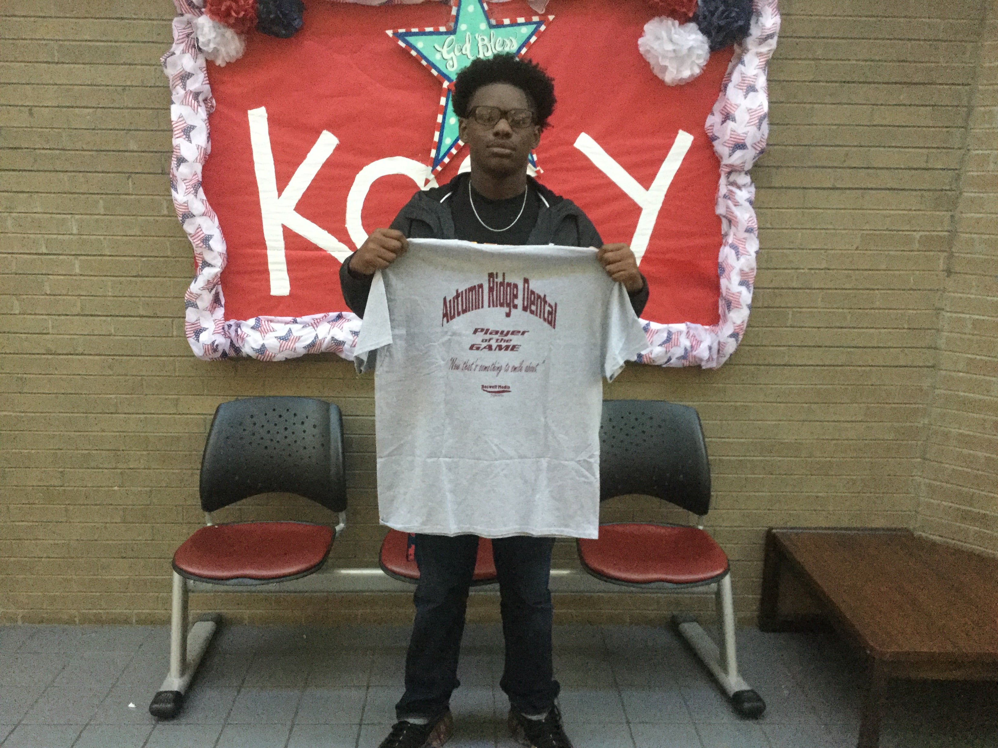 Whippet DE named Autumn Ridge Dental Player of the Game