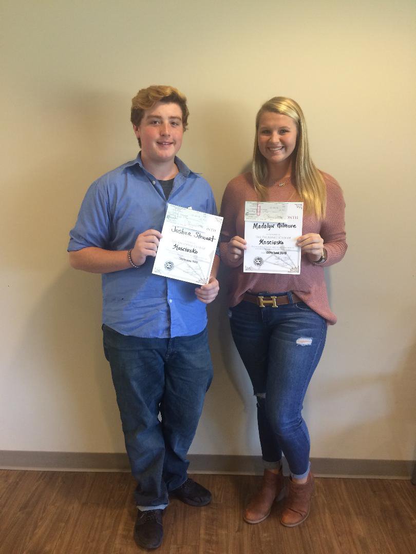 Exchange Club honors Youths of the Month