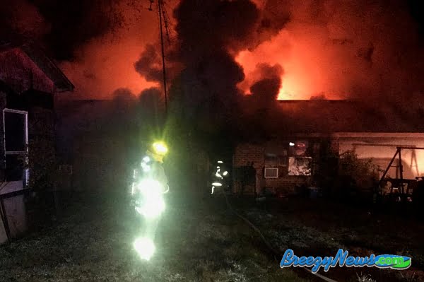 House Fire on Highway 19 South