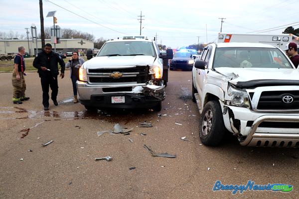 Two Vehicle Accident on 12