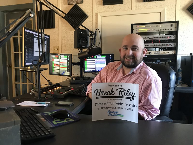 Breck Website Visits