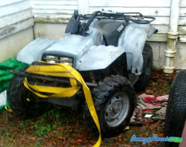 Stolen ATV Recovered in Holmes County