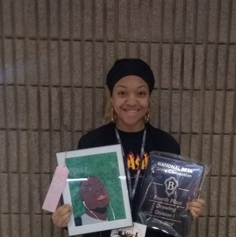 McAdams student earns top 5 finish at Beta Club convention