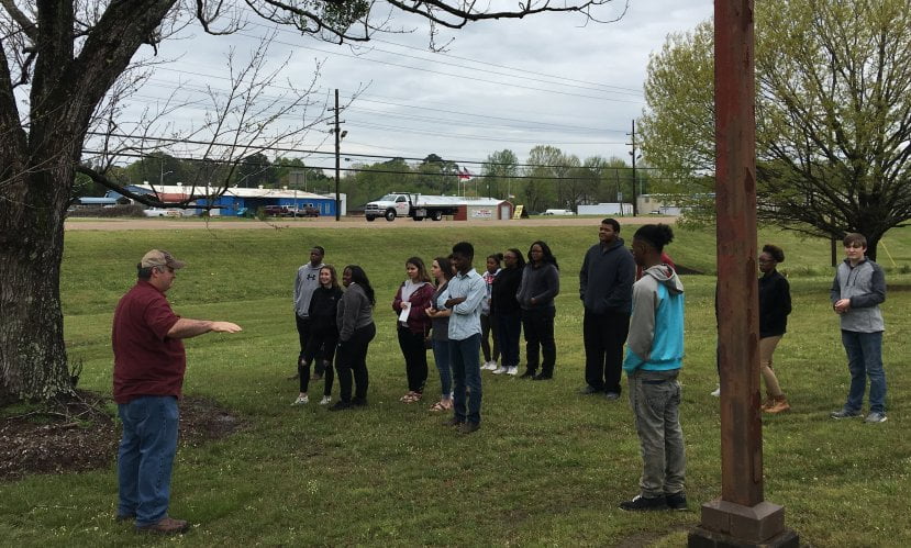 Career Tech students hear from forestry expert