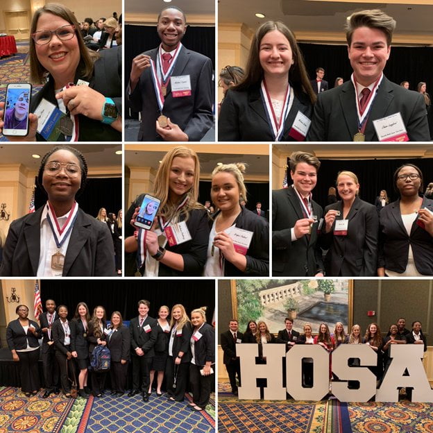 Health Science Career Tech students qualify for International Competition
