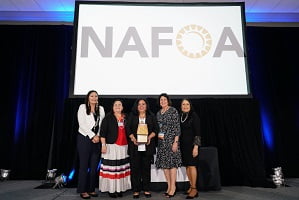 Chief Anderson Receives 2019 Tribal Leader of the Year Award at NAFOA’s 37th Annual Conference