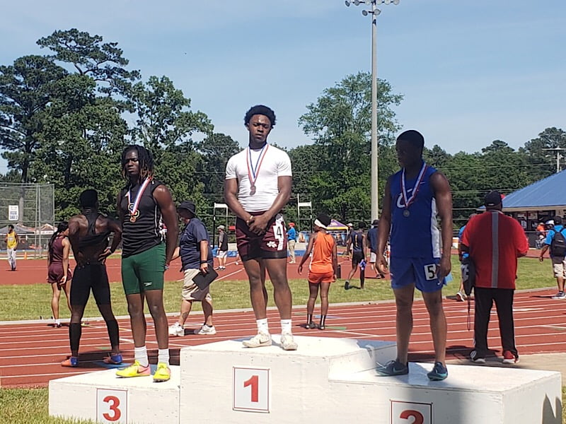 Three local track athletes win track and field state championships