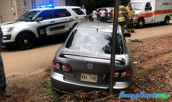 One Car MVA in Ethel; Four Sent to Hospital