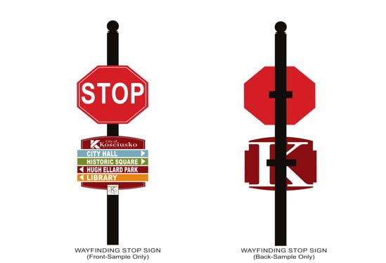 Wayfinding signs coming to downtown Kosciusko