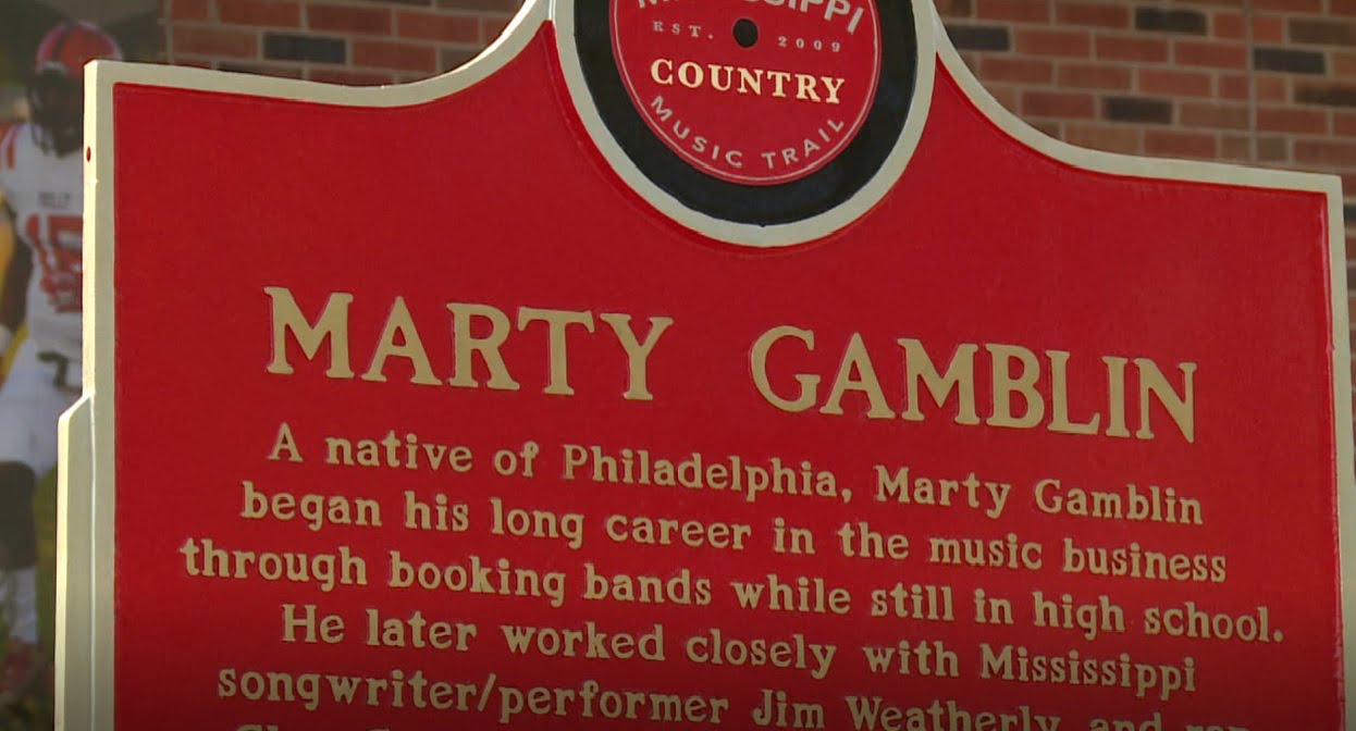 Marty Gamblin honored with Country Music Trail Marker (video)