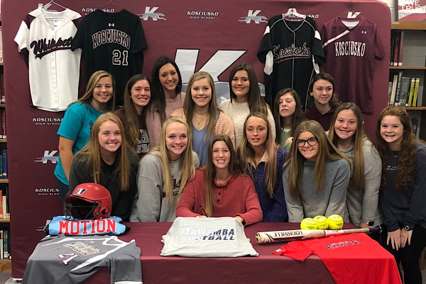 Whippet signs to play JUCO softball