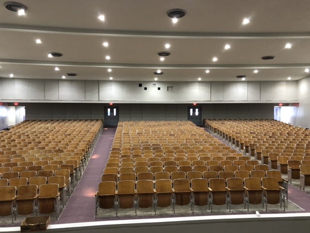 KJHS auditorium renovation nearing completion