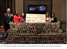 Pearl River Resort donates food and money to local mission