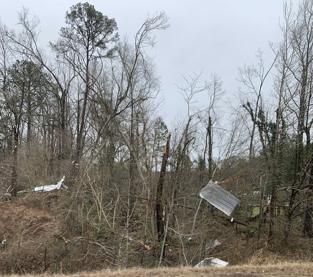 Attala County sees damage from Thursday storms