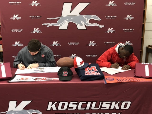 Two Whippets announce where they will play college football