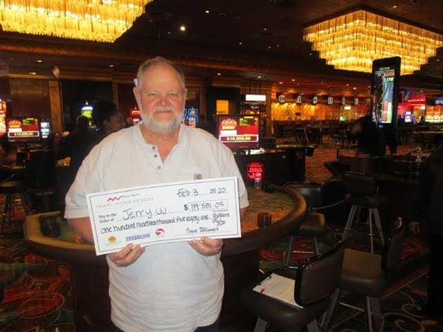 Man wins over $100,000 at Pearl River Resort slot machine