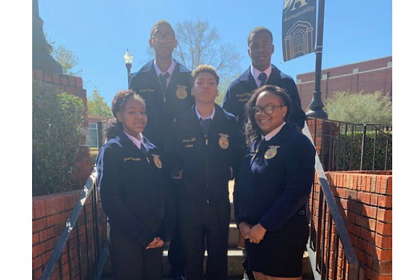FFA students perform well in district competition