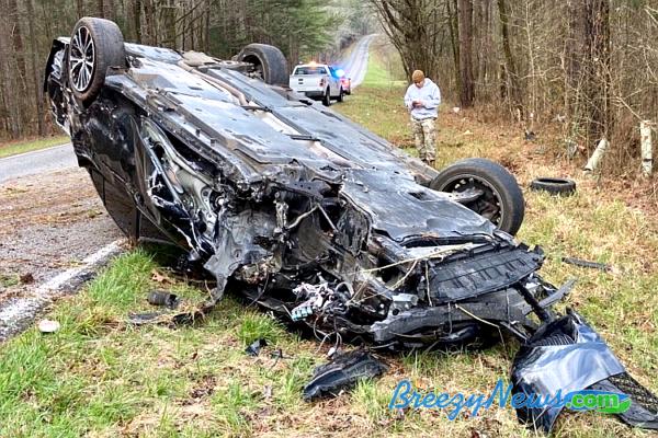 MVA Rollover on Center Road