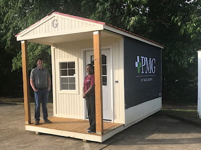 Local business donates portable building to be used for COVID-19 testing