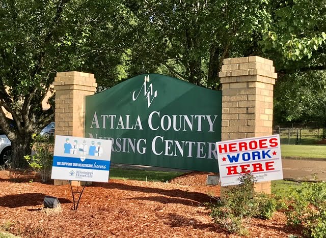 COVID-19 case confirmed at Attala County nursing home