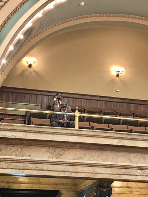 Photo: Kosciusko native James Meredith attends MS Legislative session, receives standing ovation