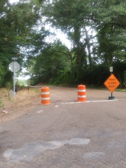 Attala County road closed due to construction