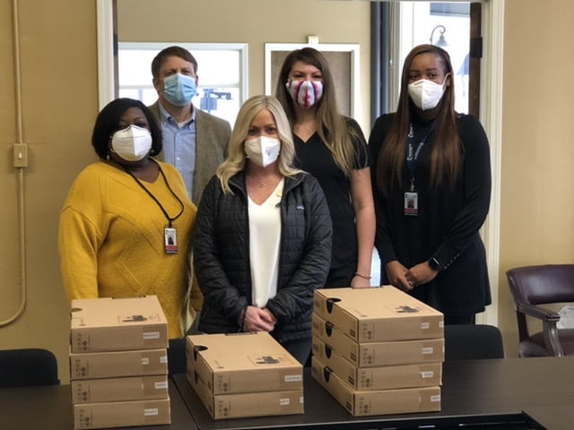 Chromebooks donated to long term care facilities in Kosciusko