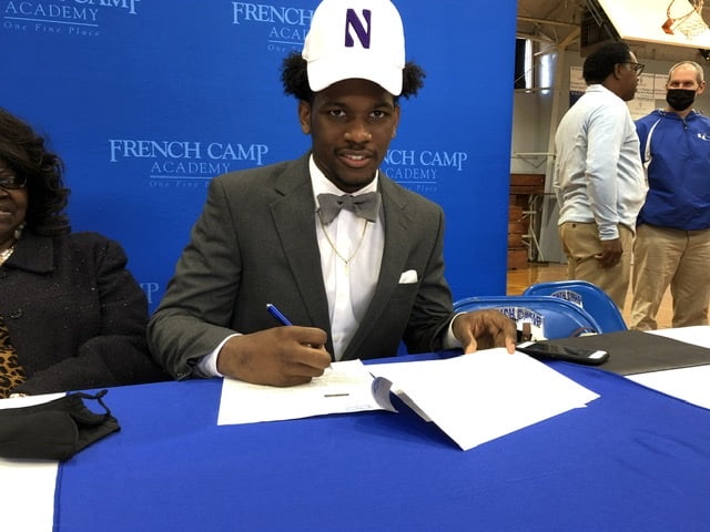 French Camp football player signs with BIG 10 school