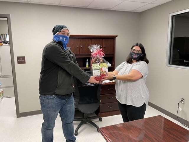 Photo: Valentine’s Day surprise at HCC The Attala Center