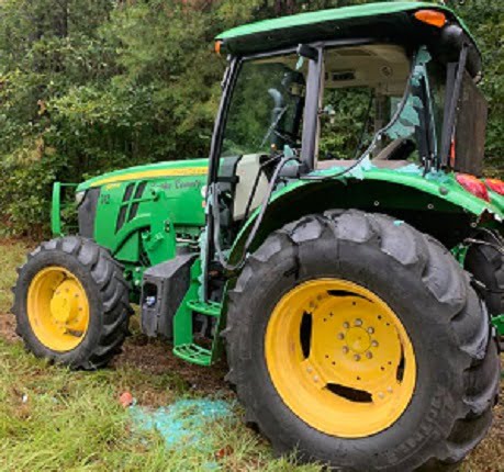 $1000 Reward: Leake County Tractor Vandalism