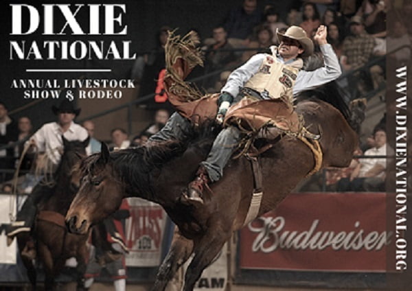 The Dixie National Rodeo Starts Thursday, Tickets Available