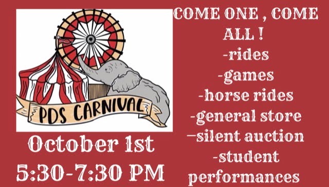 Happening today: PDS Harvest Carnival
